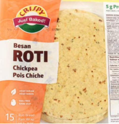 Crispy Besan Roti