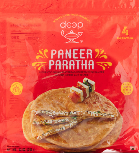 Deep Paneer Paratha 13 Oz