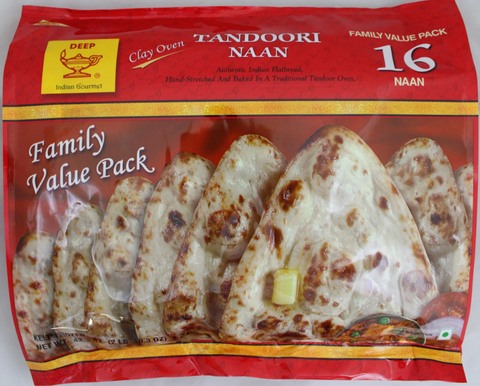 Deep Tandoori Naan Value Pk 42.4 Oz
