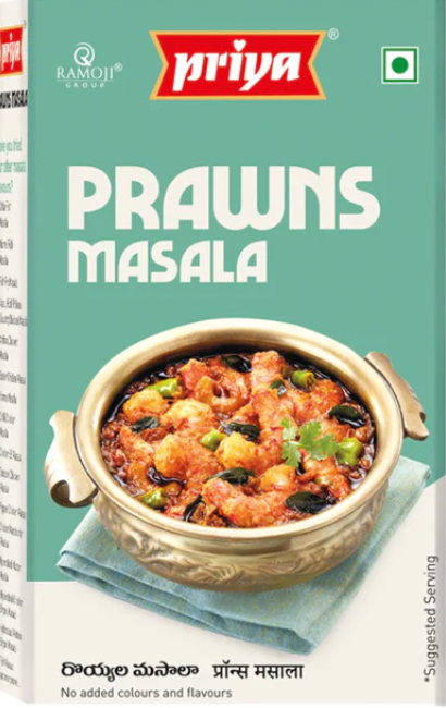 Priya Prawn Shrimp Masala 50g