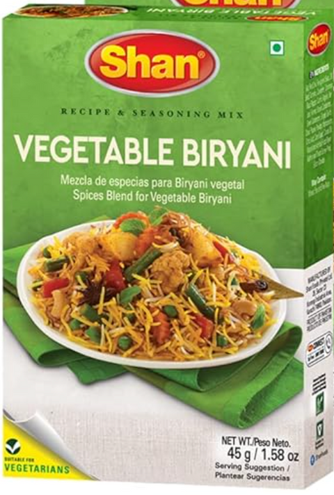 Shan Vegetable Biryani Mix 50g
