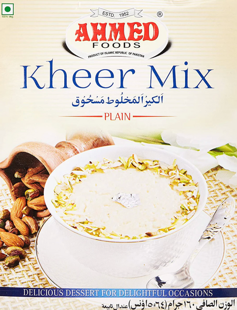 Ahmed Plain Kheer Mix 5.64 Oz