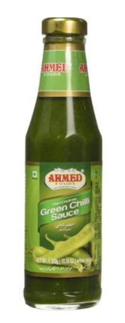 Ahmed Foods Green Chilli Sauce 10.58 Oz