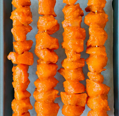 Chicken Breast Boti Marinated