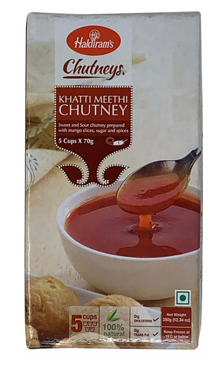 Haldiram Khatti Meethi Chutney Frz 12 Oz