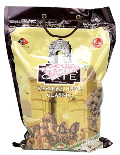 India Gate Classic Rice 10lbs