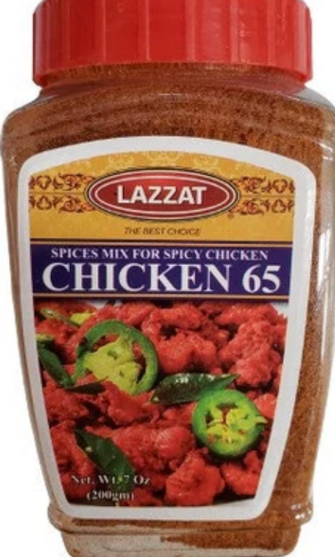 Lazzat Chicken 65 Jar 7 Oz