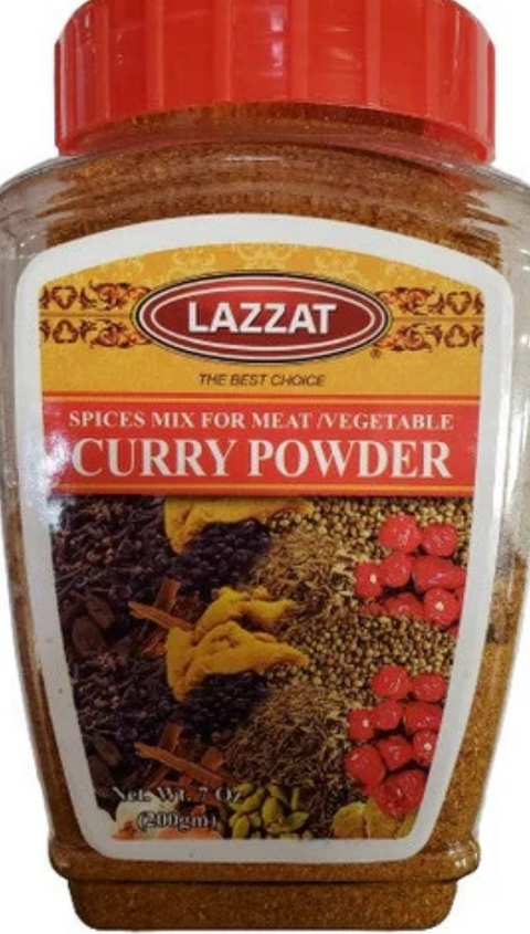 Lazzat Curry Powder Jar 7 Oz
