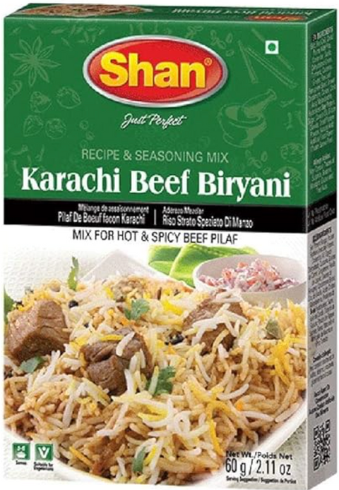Shan Karachi Beef Biryani Masala 50g