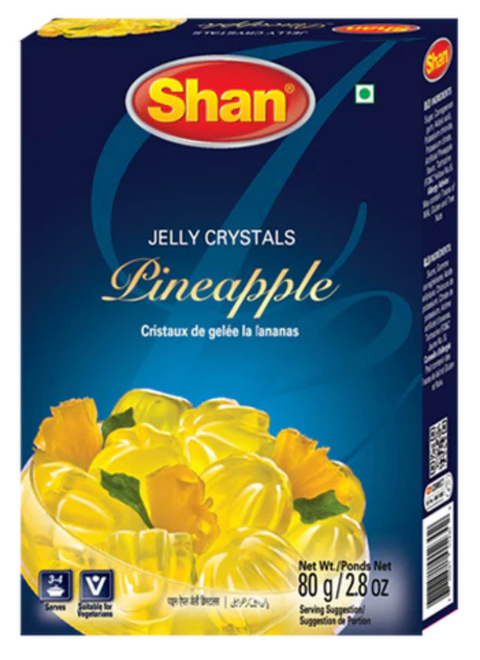 Shan Jelly Crystal Pineapple 80g