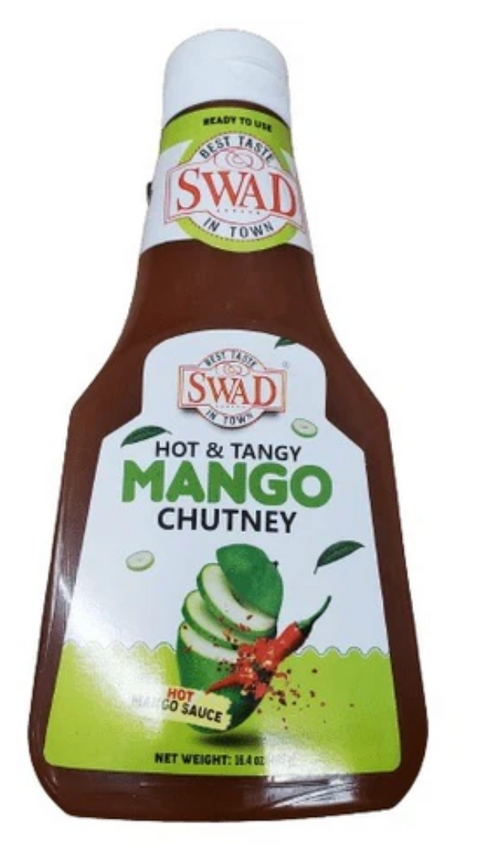 Swad Mango Hot And Tangy Chutney 9.1 Oz