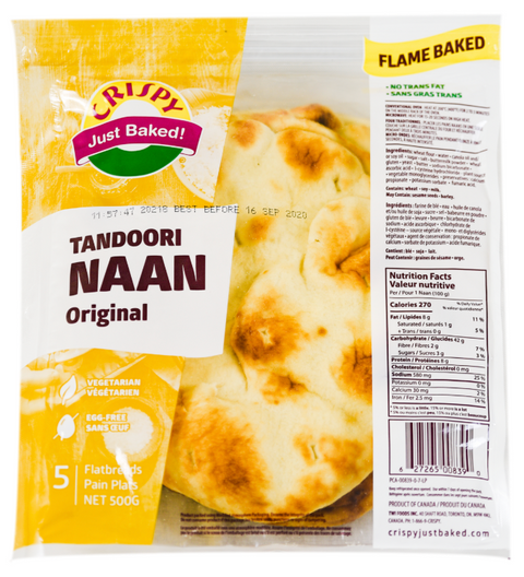 Crispy Tandoori Naan