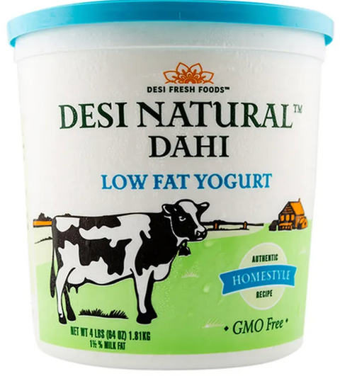 Desi Natural Dahi Low Fat 4lb