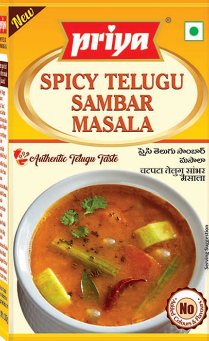 Priya Spicy Telegu Sambar Masala