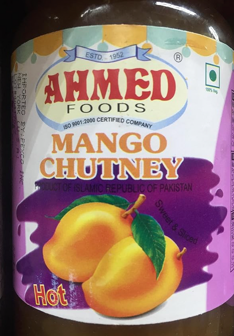 Ahmed Hot Mango Chutney