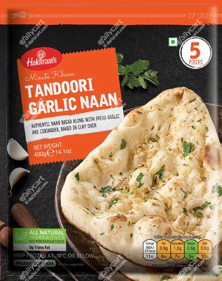 Haldiram Tandoori Garlic Naan