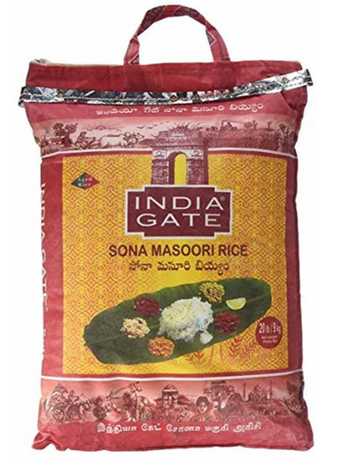 India Gate Sona Masoori 20lb