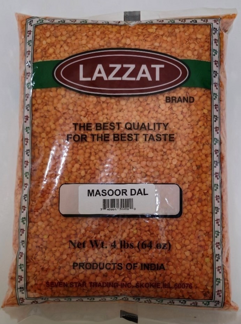 Lazzat Masoor Dal 4 Lbs