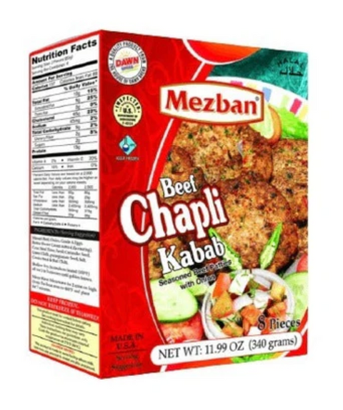 Mezban Beef Chapli Kabab