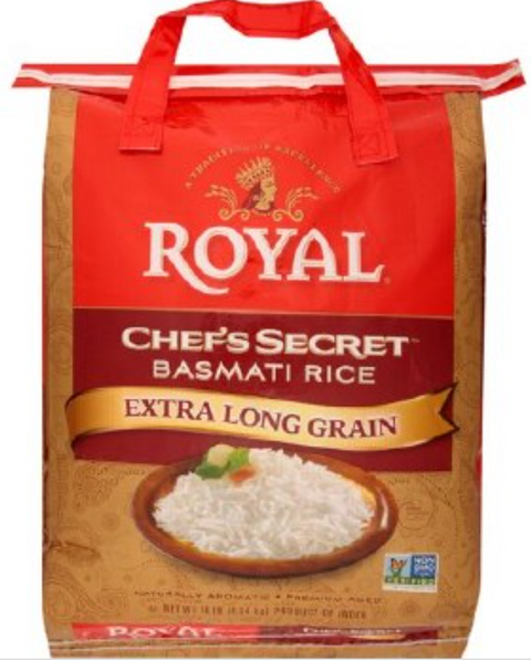 Chef. Select Rice Royal Chef's Secret Rice 10 Lbs – Spice Bazaar