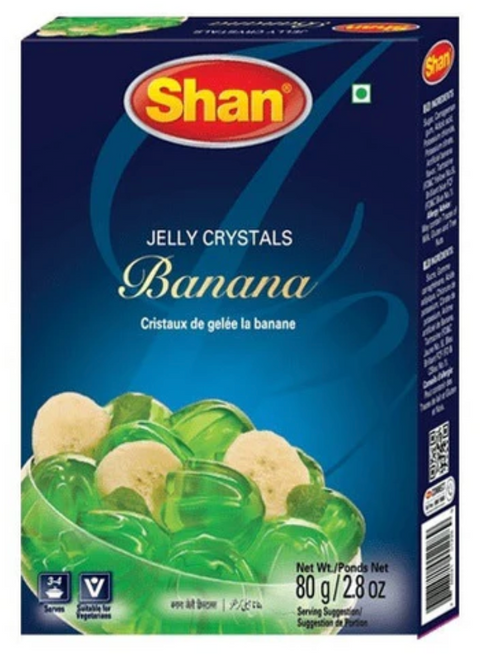 Shan Jelly Crystals Banana 80g