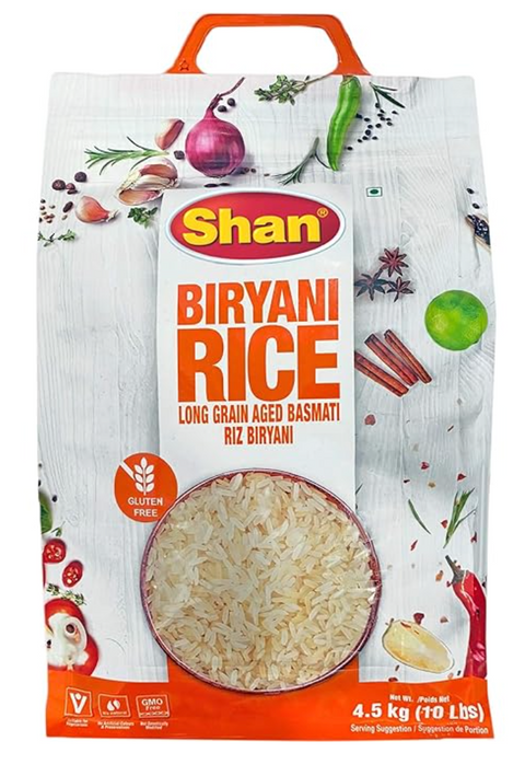 Shan Biryani Rice 10 Lb