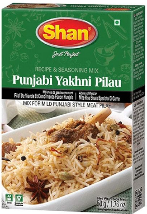 Shan Punjabi Yakhni Pilau