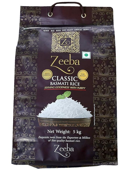 Zeeba Classic Basmati Rice 10lb